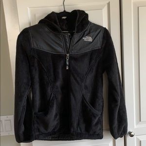 Girls North Face Zip Fleece Jacket